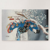 歌川広重 – 源氏物語の女エレガント性 ジグソーパズル (横)