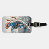 歌川広重 – 源氏物語の女エレガント性 ラゲッジタグ (正面横)