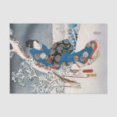 歌川広重 – 源氏物語の女エレガント性 薄葉紙 (正面)