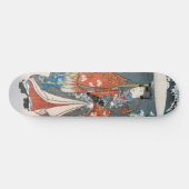 歌川広重 – 源氏物語エレガント皇子 スケートボード (横)