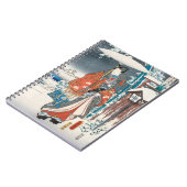 歌川広重 – 源氏物語エレガント皇子 ノートブック (左側)