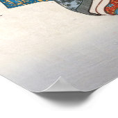 歌川広重 – 源氏物語エレガント皇子 ポスター (角)