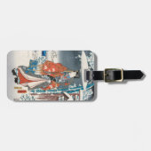 歌川広重 – 源氏物語エレガント皇子 ラゲッジタグ (正面横)