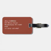 歌川広重 – 源氏物語エレガント皇子 ラゲッジタグ (裏面横)