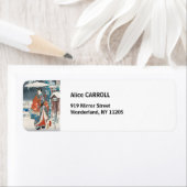 歌川広重 – 源氏物語エレガント皇子 ラベル (インサイチュ)