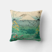 歌川広重 – 甲斐国大月平野 クッション (裏面)