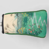 歌川広重 – 甲斐国大月平野 ゴルフヘッドカバー (正面)