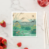 歌川広重 – 甲斐国大月平野 スタンダードカクテルナプキン (インサイチュ)