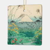 歌川広重 – 甲斐国大月平野 セラミックオーナメント (左)