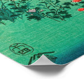 歌川広重 – 甲斐国大月平野 ポスター (角)