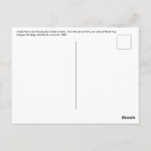 歌川広重 – 甲斐国大月平野 ポストカード (裏面)