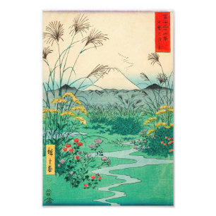歌川広重 - 甲斐大月平 フォトプリント