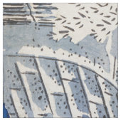 歌川広重 - 目黒の太鼓橋 ファブリック (見本)