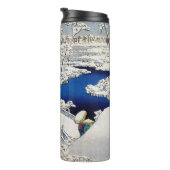 歌川広重 – 目黒太鼓橋 タンブラー (回転右)