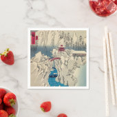 歌川広重 – 積雪山春菜 スタンダードカクテルナプキン (インサイチュ)