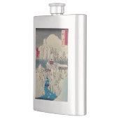 歌川広重 – 積雪山春菜 フラスク (左)