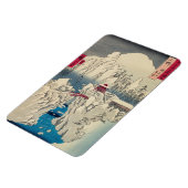 歌川広重 – 積雪山春菜 マグネット (左側)