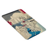 歌川広重 – 積雪山春菜 マグネット (右側)