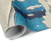 歌川広重 – 積雪山春菜 ラッピングペーパー (ロールコーナー)