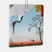 歌川広重 – 箕輪、金杉、三川島 セラミックオーナメント (右)