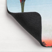 歌川広重 – 箕輪、金杉、三川島 マウスパッド (コーナー)