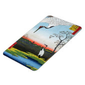 歌川広重 – 箕輪、金杉、三川島 マグネット (左側)