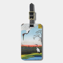 歌川広重 – 箕輪、金杉、三川島 ラゲッジタグ