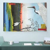 歌川広重 – 箕輪、金杉、三川島 横断幕 (トレードショー)