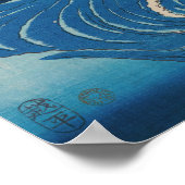 歌川広重 – 阿波国鳴門渦 ポスター (角)