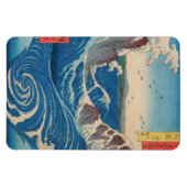 歌川広重 – 阿波国鳴門渦 マグネット (横)