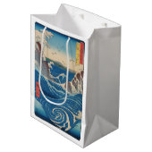 歌川広重 – 阿波国鳴門渦 ミディアムペーパーバッグ (正面アングル)