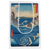 歌川広重 – 阿波国鳴門渦 ミディアムペーパーバッグ (裏面)