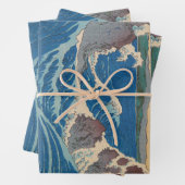 歌川広重 – 阿波国鳴門渦 ラッピングペーパーシート (インサイチュ)