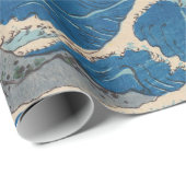 歌川広重 – 阿波国鳴門渦 ラッピングペーパー (ロールコーナー)