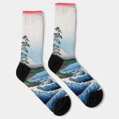 歌川広重 – 駿河国薩田沖 ソックス (右)