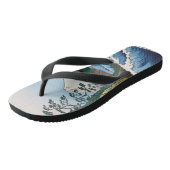 歌川広重 – 駿河国薩田沖 ビーチサンダル (アングル)