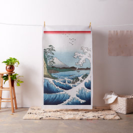 歌川広重 – 駿河国薩田沖 ファブリック