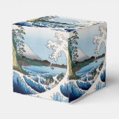 歌川広重 – 駿河国薩田沖 フェイバーボックス (裏面サイド)