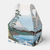 歌川広重 – 駿河国薩田沖 フェイバーボックス (裏面サイド)