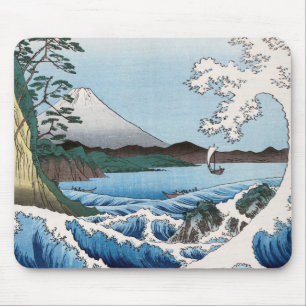 歌川広重 – 駿河国薩田沖 マウスパッド