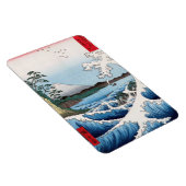 歌川広重 – 駿河国薩田沖 マグネット (右側)