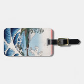 歌川広重 – 駿河国薩田沖 ラゲッジタグ (正面横)