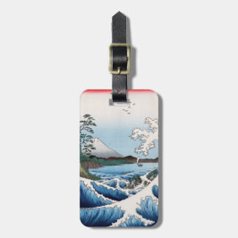 歌川広重 – 駿河国薩田沖 ラゲッジタグ