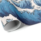 歌川広重 – 駿河国薩田沖 ラッピングペーパー (ロールコーナー)