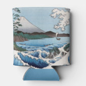 歌川広重 – 駿河国薩田沖 缶クーラー (裏面)