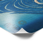 歌川広重 - 鳴門の渦潮、阿波国 フォトプリント            (角)