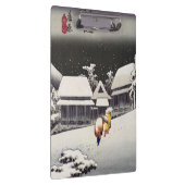 歌川広重 – Kanbaraの夕べ雪 クリップボード (右)