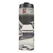歌川広重 – Kanbaraの夕べ雪 タンブラー (正面)