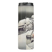 歌川広重 – Kanbaraの夕べ雪 タンブラー (裏面)