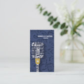 歌手のカラオケプレーヤー音楽芸術家カードコーラス 名刺 (スタンド正面)